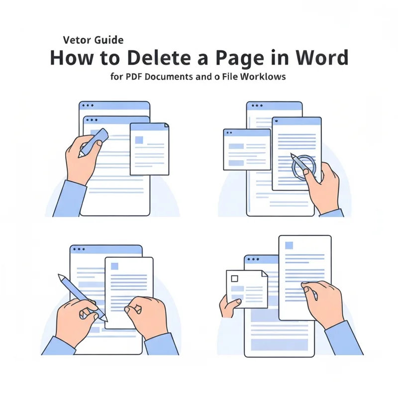How to Delete a page in Word