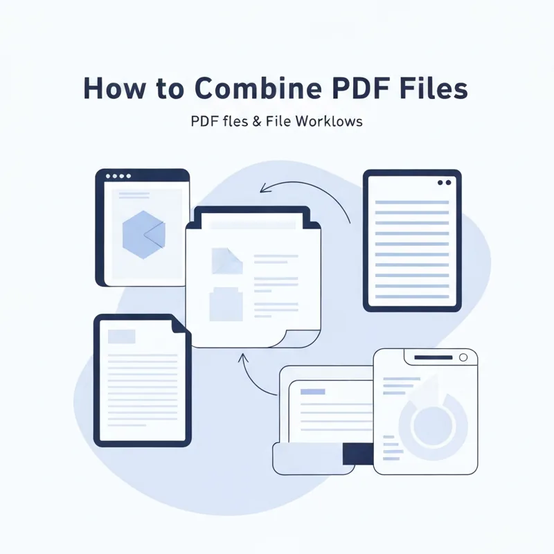 How to combine PDF files