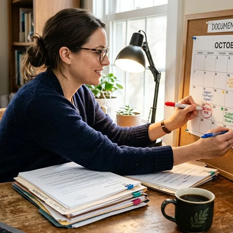 Why Printable Calendars Still Work for Tracking Document Deadlines