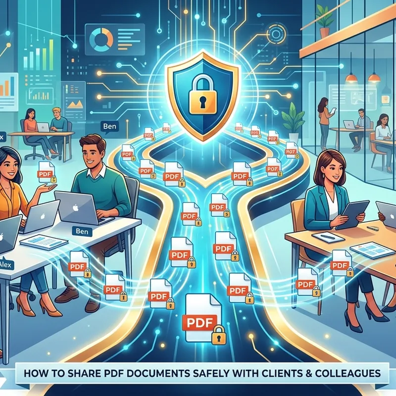 How to Share PDF Documents Safely With Clients and Colleagues