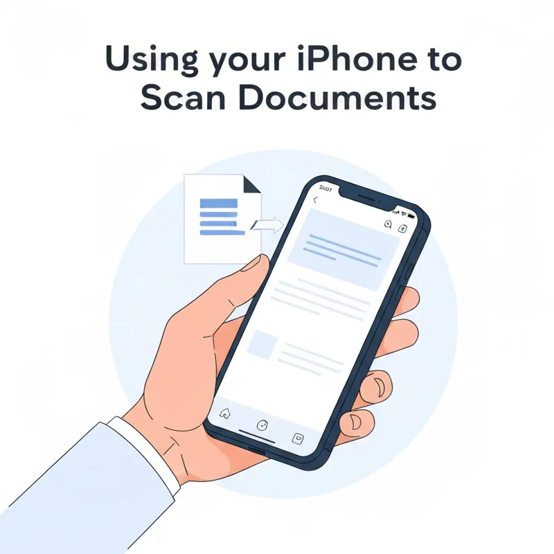 Using your iPhone to Scan Documents