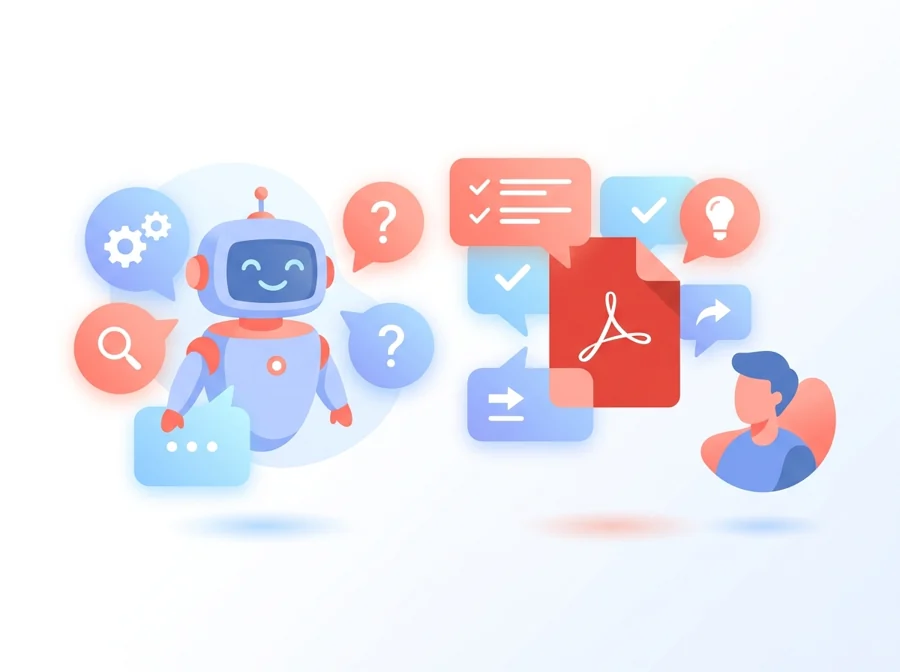 Ask questions about a PDF and get instant AI answers from the document with PDFBEAR