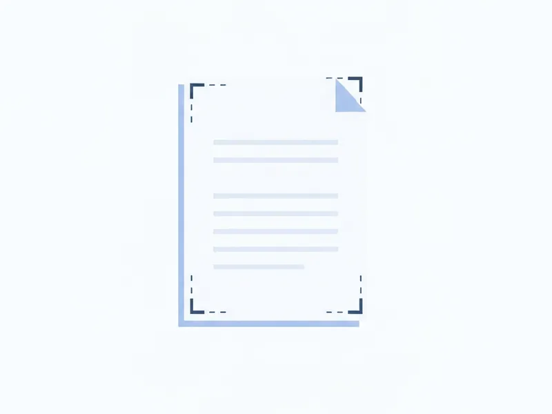 PDF page with crop handles trimming the margins to a selected area using the PDFBEAR crop tool