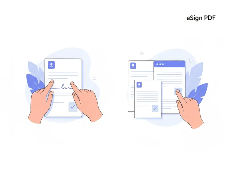 Sign a PDF online or request signatures from others with PDFBEAR