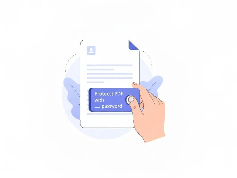 Password protect a PDF file online by adding encryption with PDFBEAR to keep its content confidential