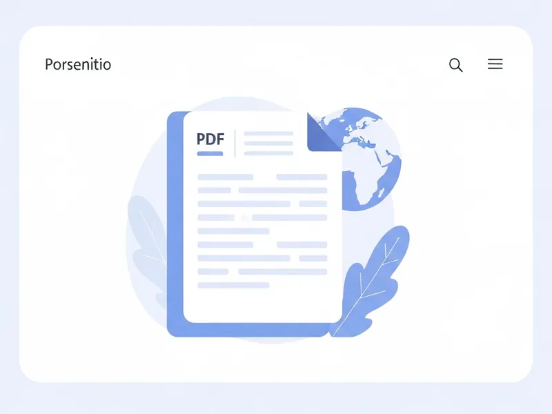 Translate PDF tool converting document text from one language into another readable PDF