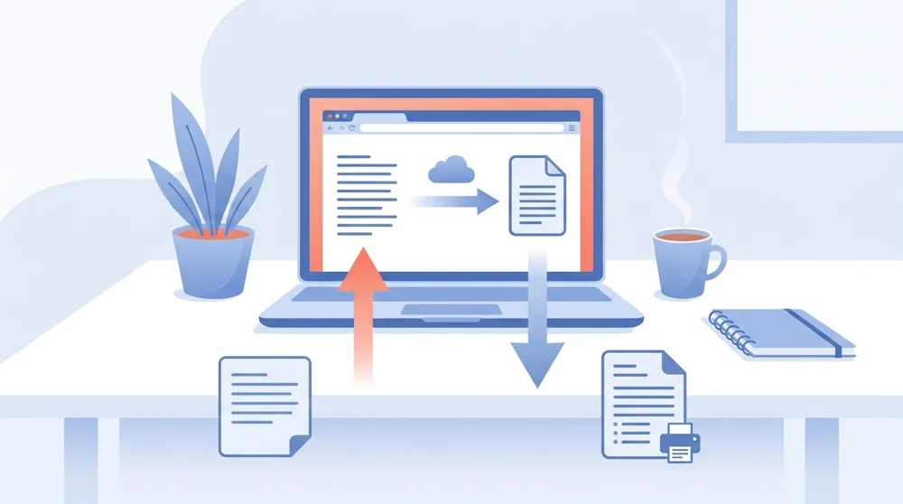 How to use Convert TXT to PDF