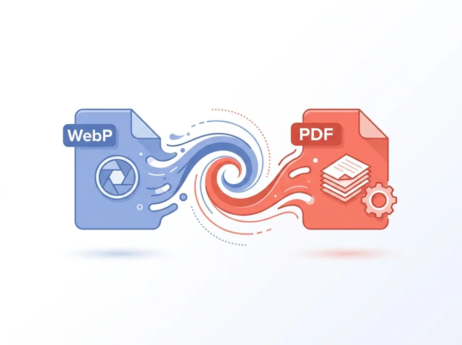 Convert WebP images into a single shareable PDF document online with PDFBEAR